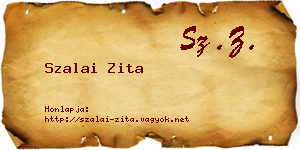 Szalai Zita névjegykártya